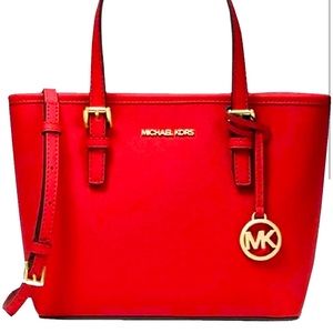 Jet Set Travel Extra-Small Logo Top-Zip Tote Bag BRAND NEW